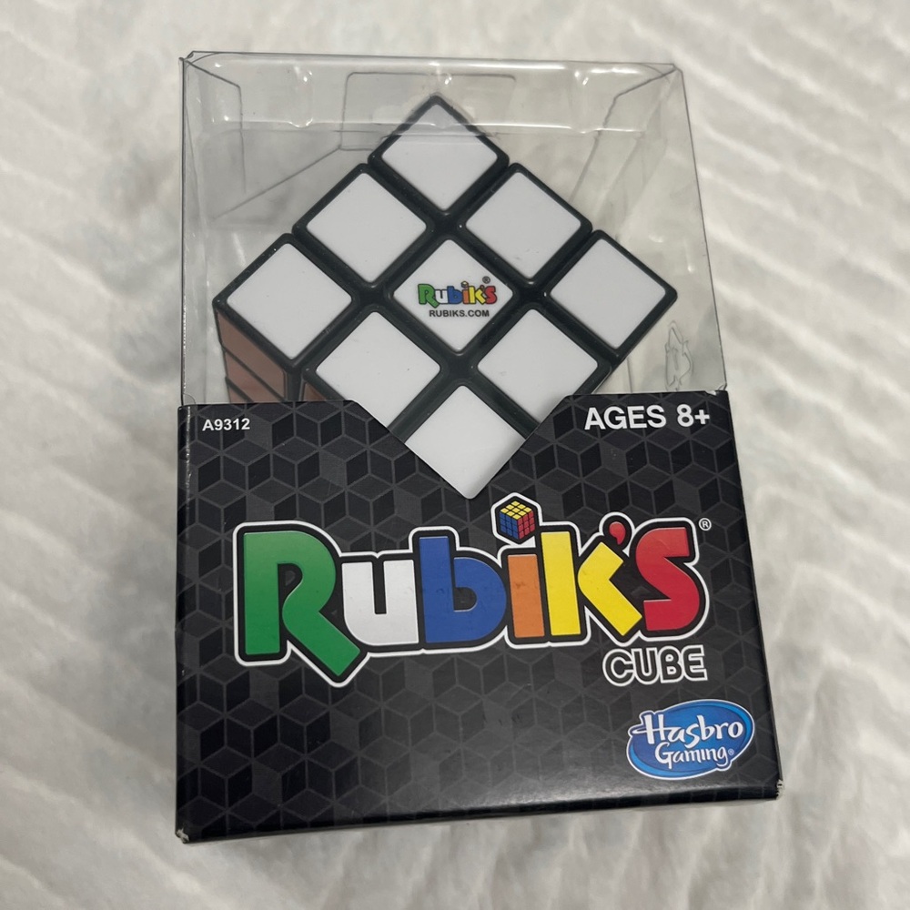 Hasbro Rubik's Cube Puzzle Game Classic Colors NWT toy